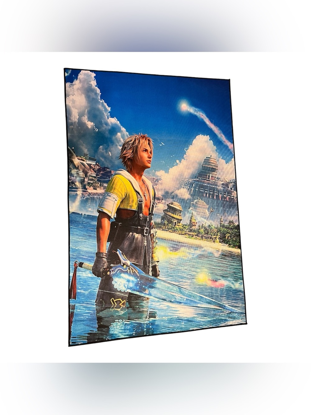 Final Fantasy gamer Area rug 4ft x 2.5ft